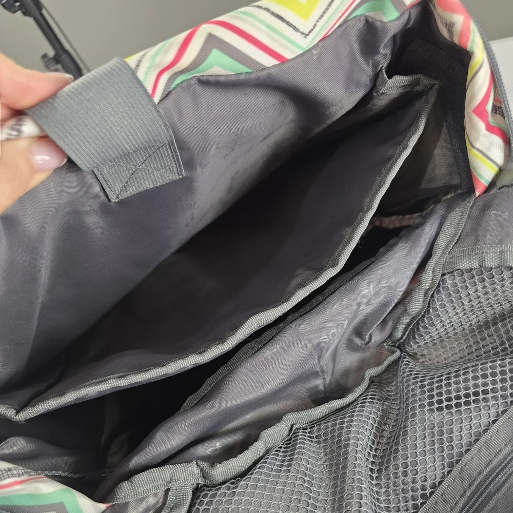 Thirty One Party Punch‎ Chevron Sling Backpack Messenger Bag